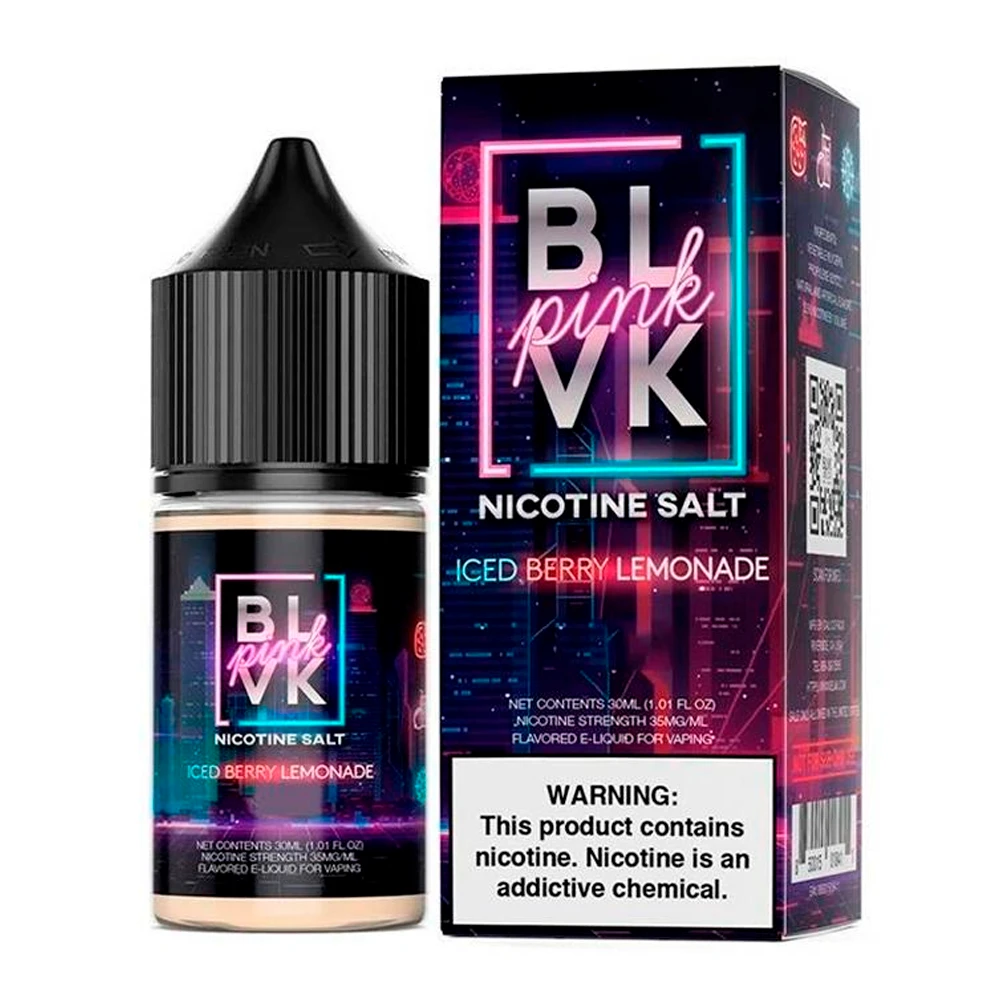 Berry Lemonad Nic - Salt 35Mg Blvk Pink