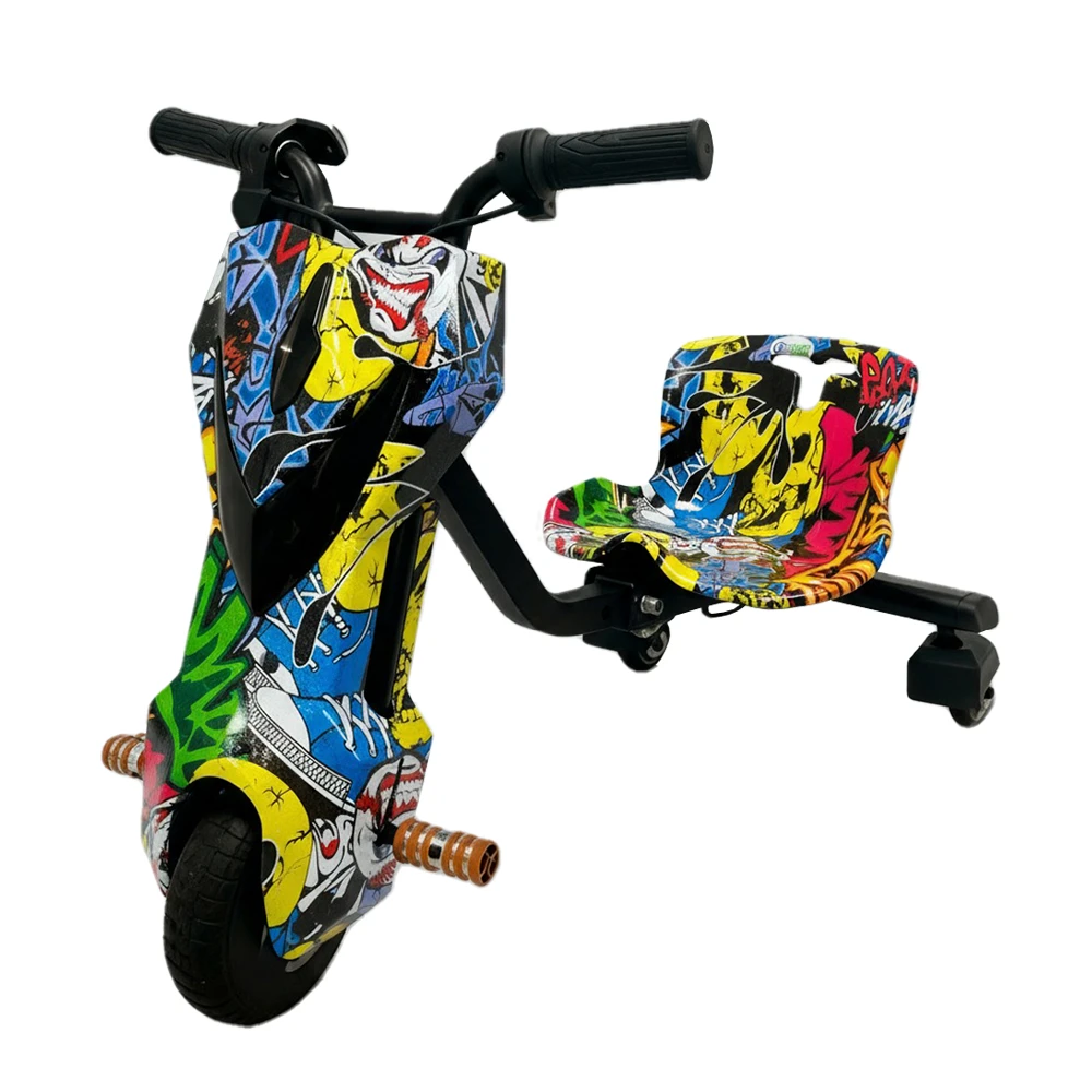 HIP-HOP SMART WHEEL TRICICLO ELÉTRICO 8.5 COM BLUETOOTH E LUZES