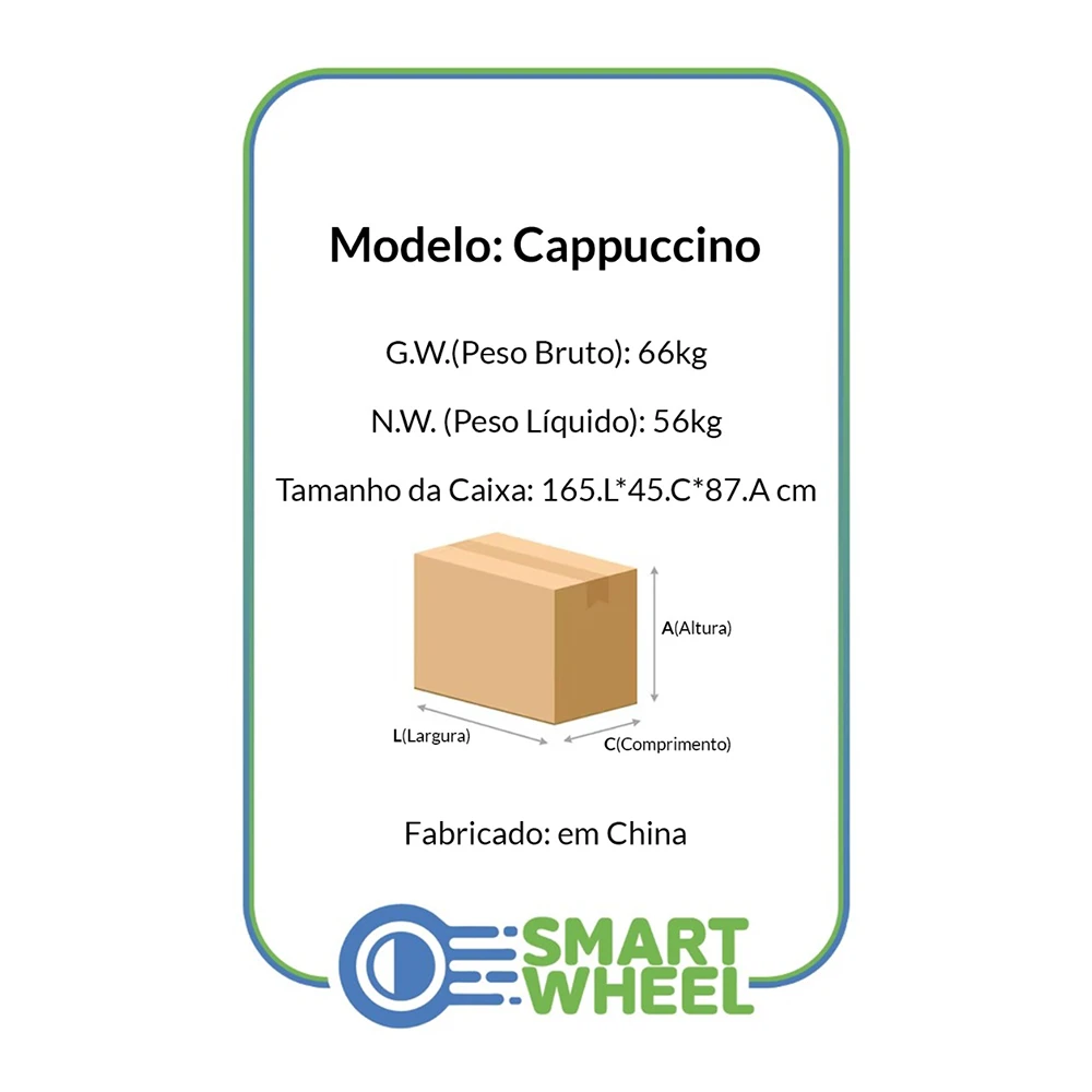 SMART WHEEL MOTO CAPPUCCINO - RED