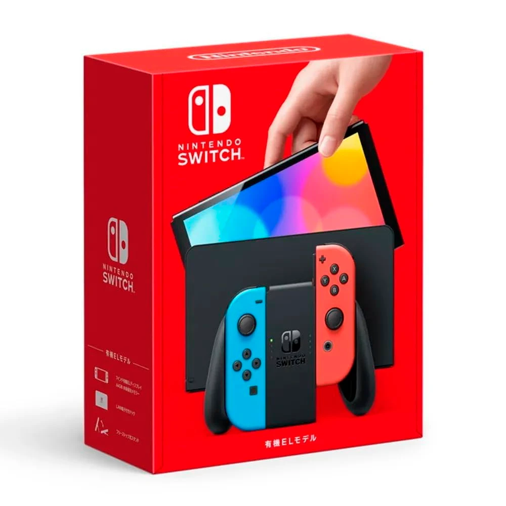 Console Nintendo Switch Oled Neon Red/Blue - Japones