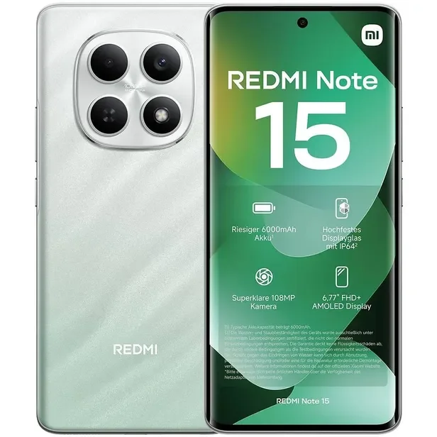 XIAOMI REDMI NOTE 15 6GB/128GB 6.7" GREEN BR