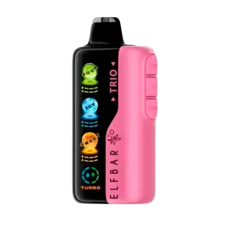 PEACH TWIST ELFBAR TRIO 40000 PUFFS - POD DESCERTÁVEL