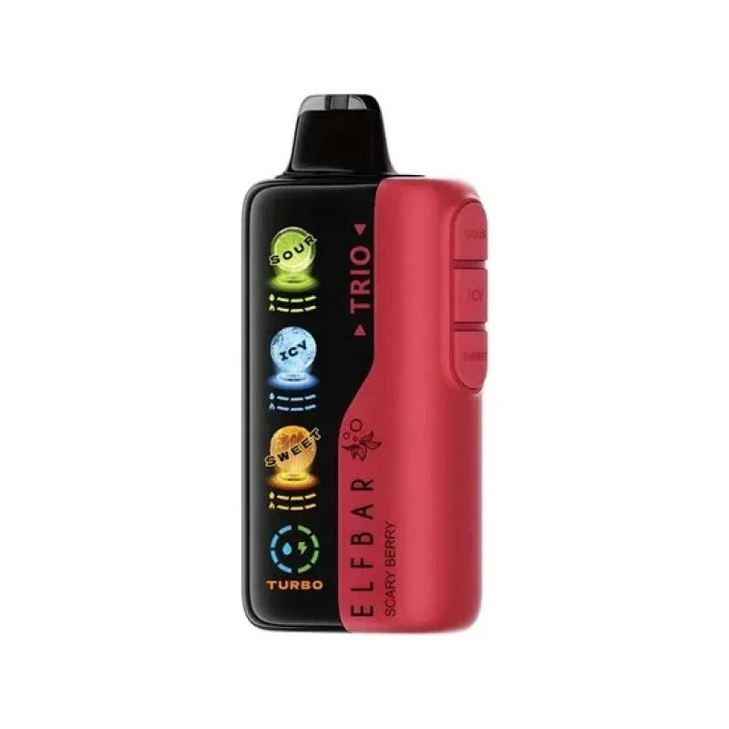 SCARY BERRY ELFBAR TRIO 40000 PUFFS - POD DESCARTÁVEL
