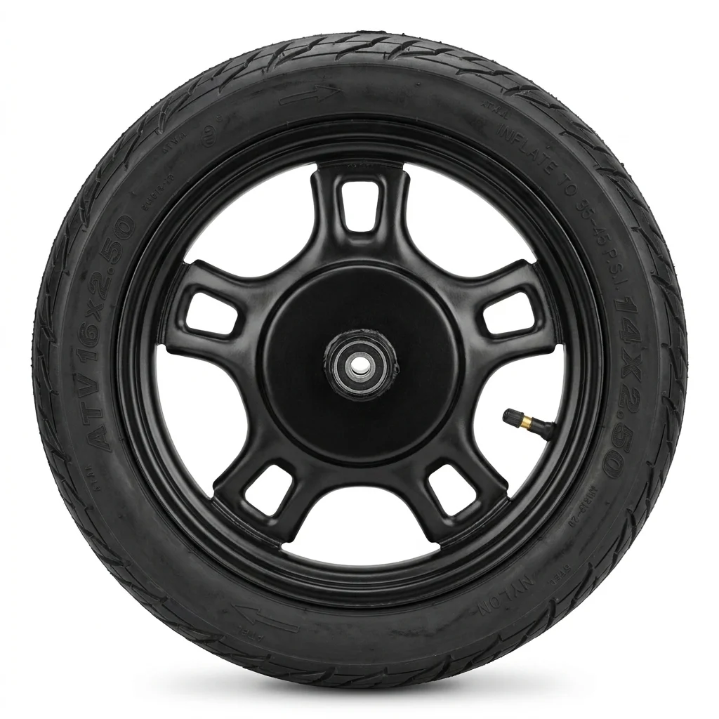 Roda Dianteira Smart Wheel iBike 14" com Pneu e Aro Reforçado no Paraguai