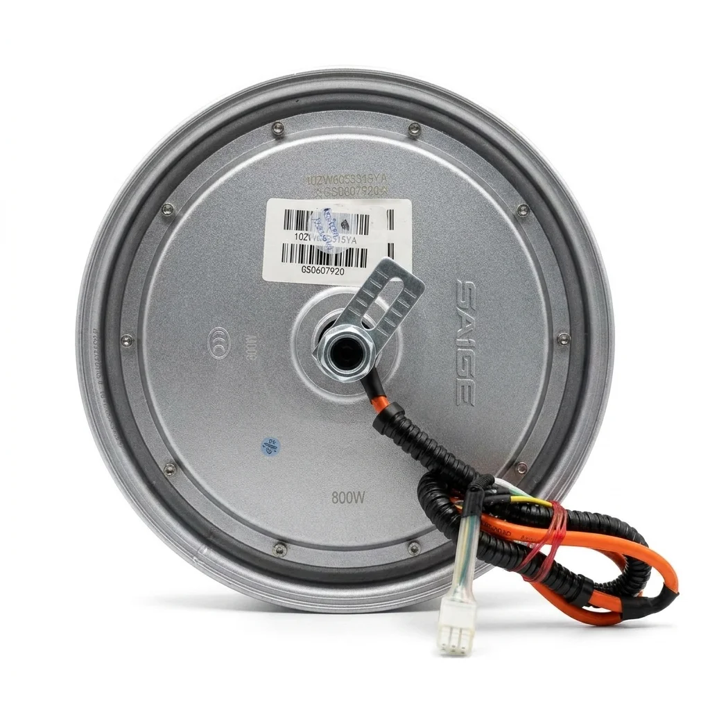 Motor Elétrico Smart Wheel Cappuccino 800W para Scooter no Paraguai