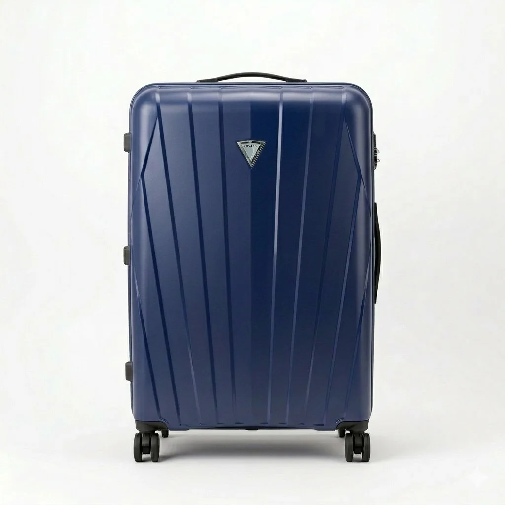 Mala de Viagem Rígida HB Lug Triângulo Azul Escuro G no Paraguai