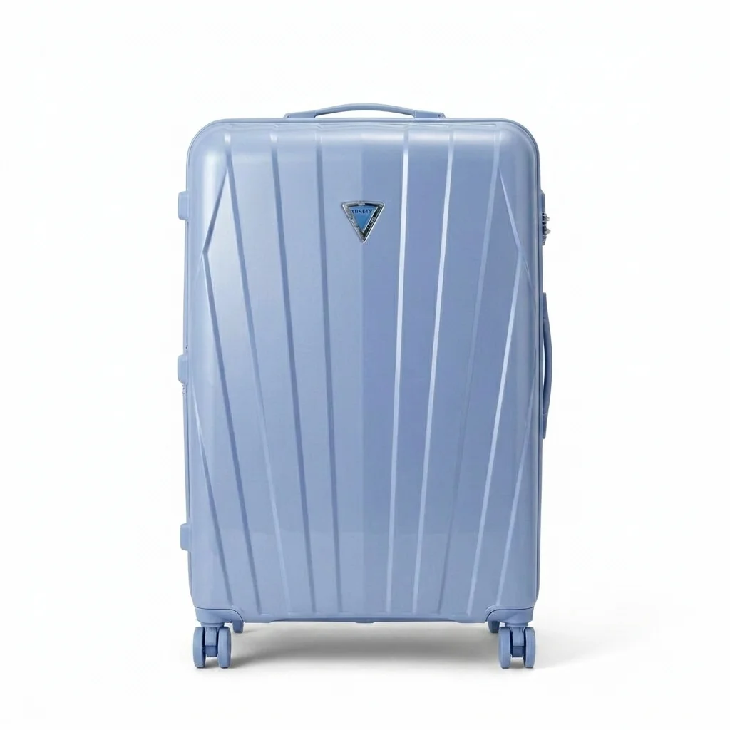Mala de Viagem HB Lug Light Blue Triângulo Tamanho P no Paraguai