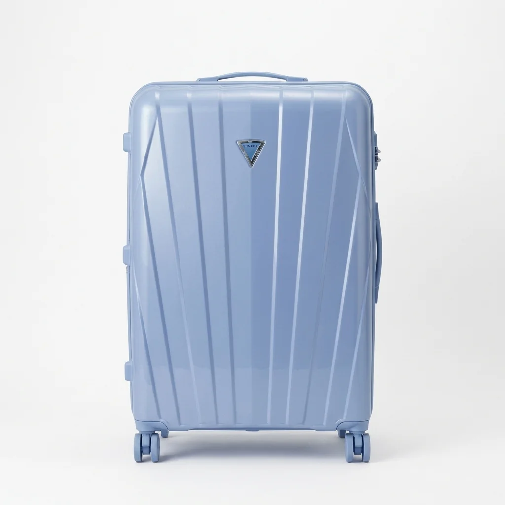 Mala de Viagem HB Lug Light Blue Triângulo G - Resistente e Moderna no Paraguai