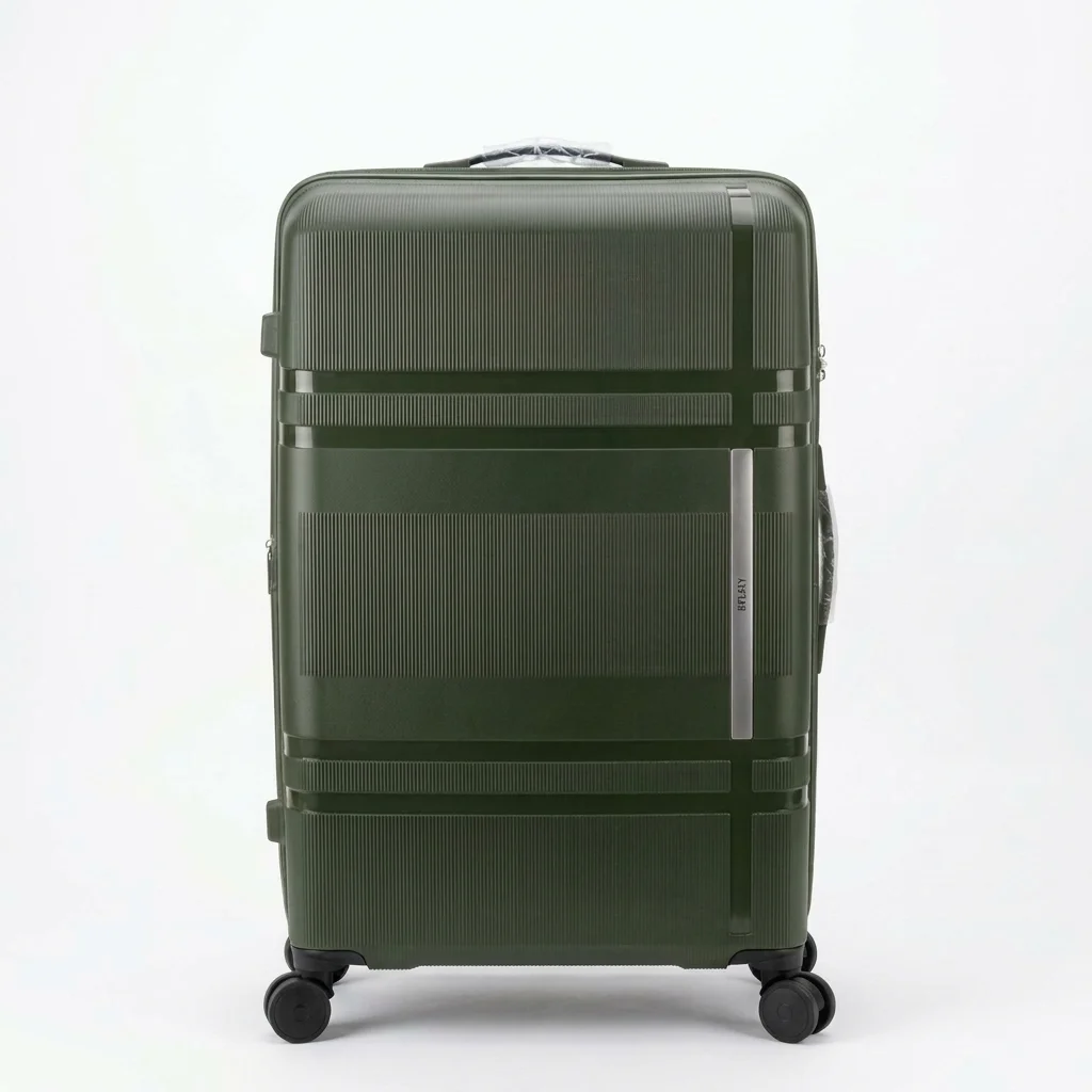 Mala de Viagem HB Lug Green Retângulo M Rígida no Paraguai