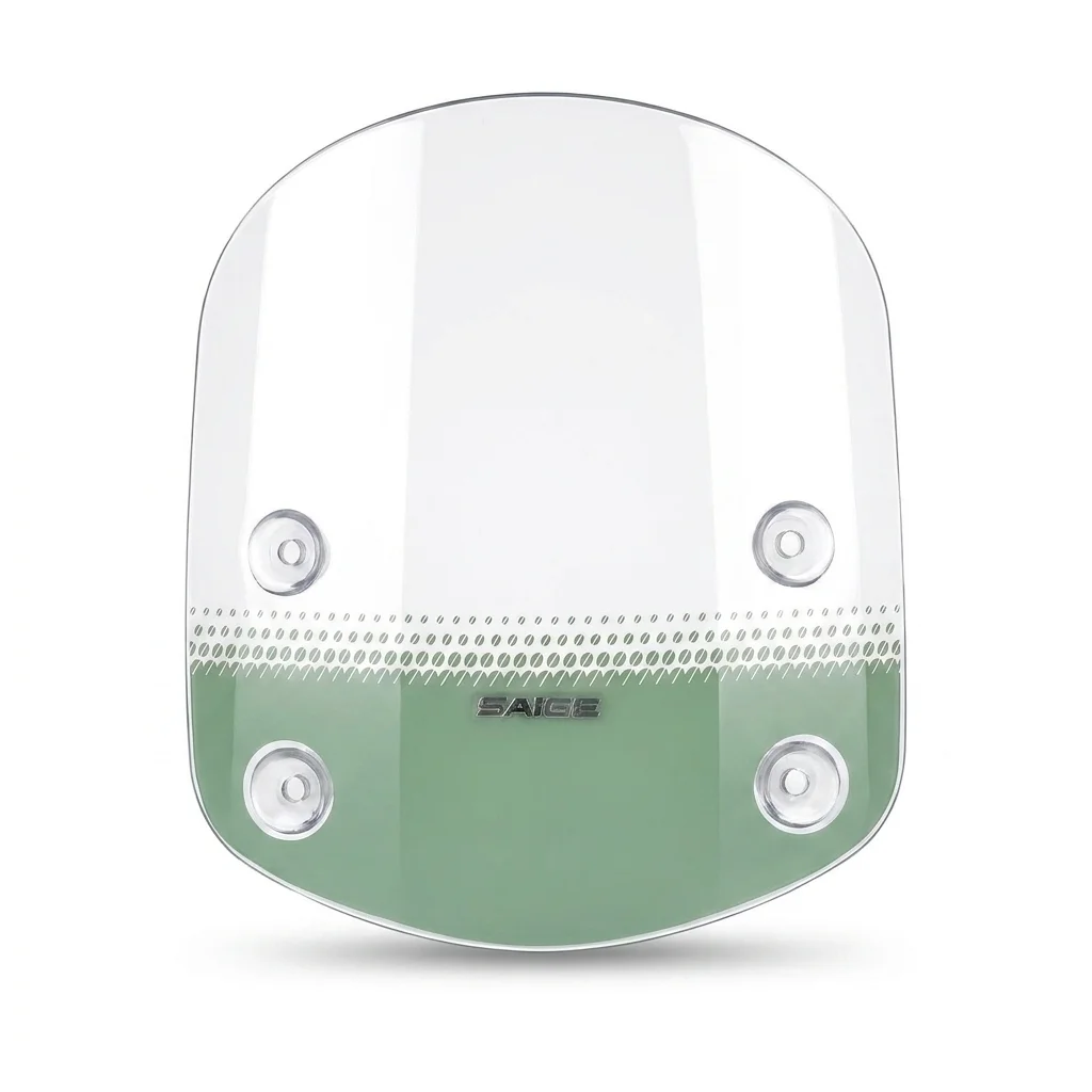 Viseira Defletora Frontal Smart Wheel Cappuccino Verde Pastel no Paraguai
