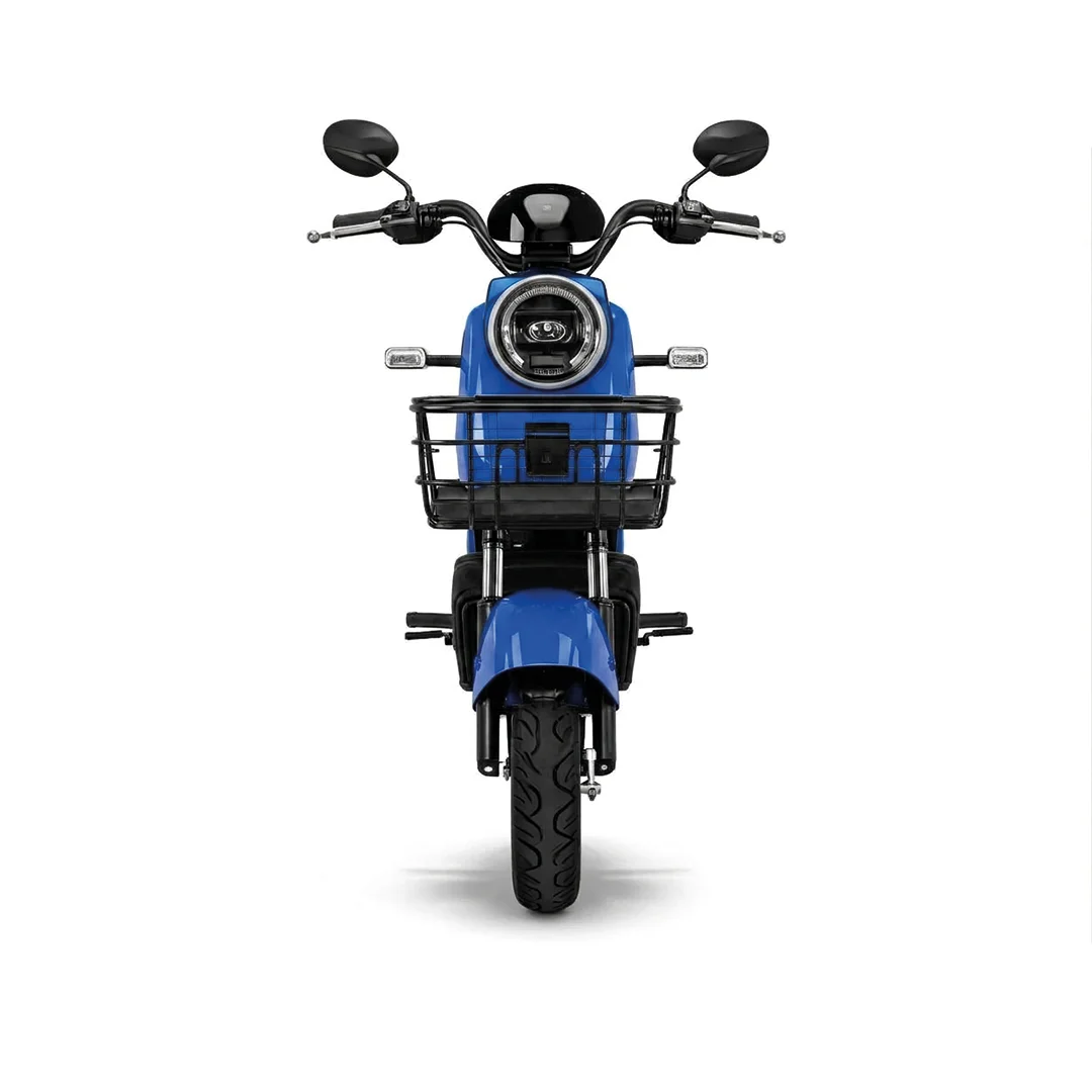 Moto Elétrica Smart Wheel SW 001 Azul 1000W 48V 20Ah Lítio no Paraguai