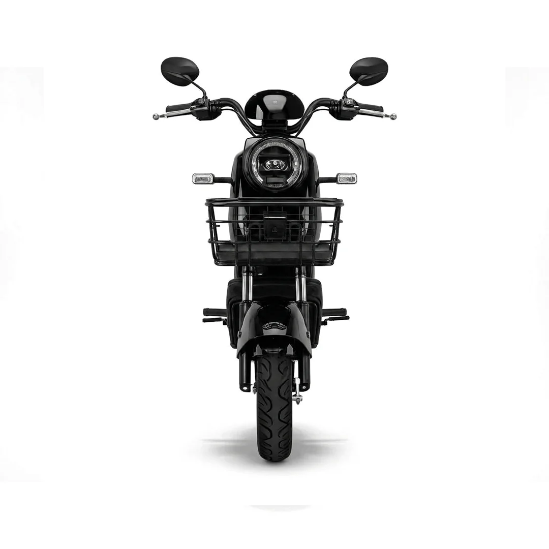 Moto Elétrica Smart Wheel SW 001 Preta 1000W 48V 20Ah Lítio no Paraguai