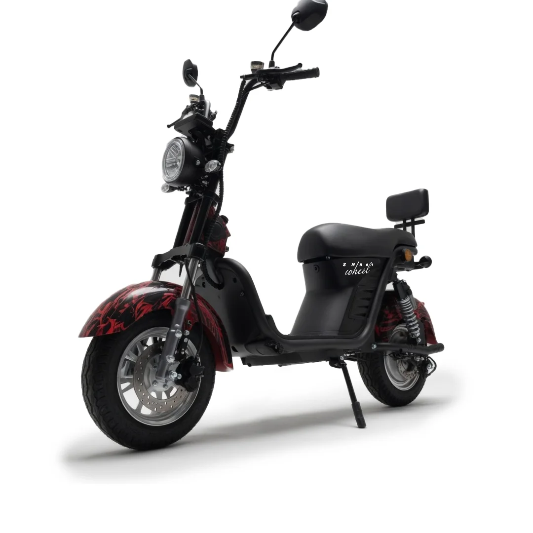 Smart Wheel X12 Chamas: Scooter Elétrico 1000W 60V/20Ah no Paraguai