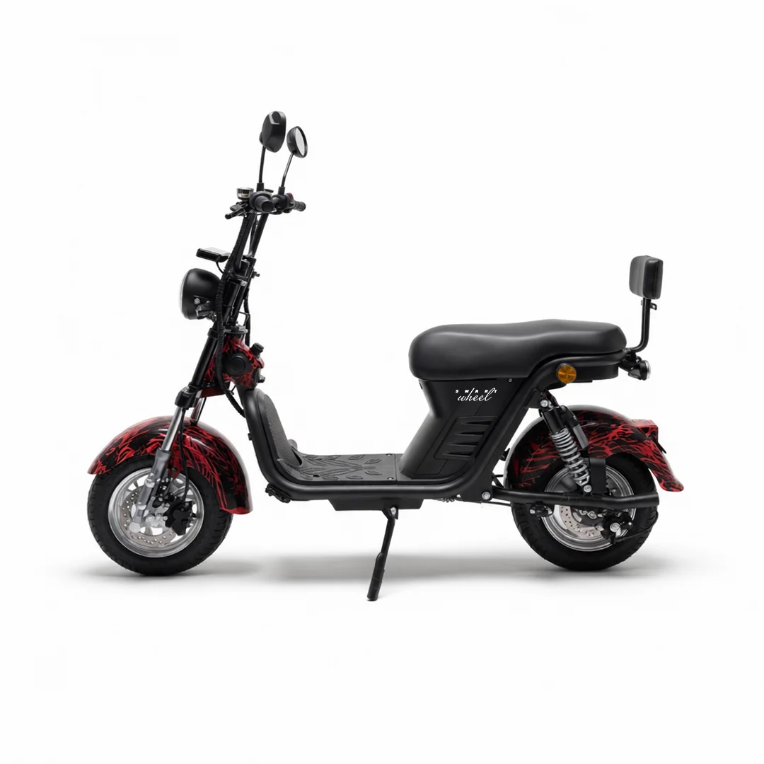 Smart Wheel X12 Chamas: Scooter Elétrico 1000W 60V/20Ah no Paraguai