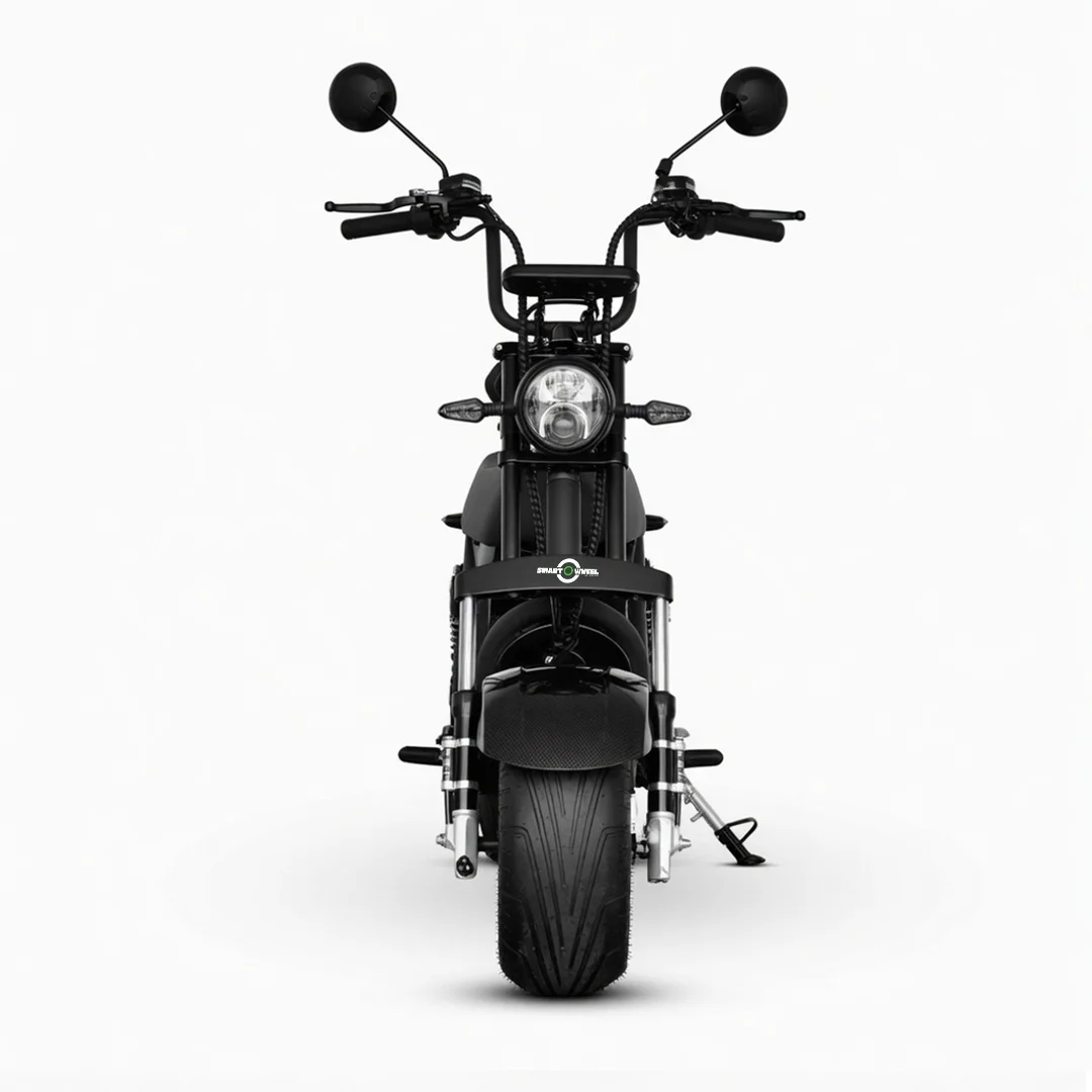 Smart Wheel X12 Preto Fosco - Scooter Elétrico 1000W 60V/20Ah no Paraguai