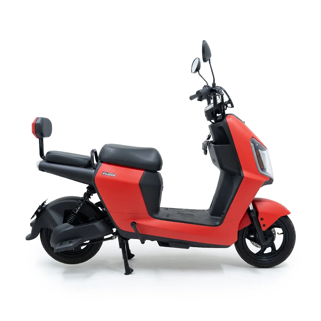 MOTO ELÉTRICA LATTE SMART WHEEL 48V 12AH 800W 32KM/H RED (CHUMBO)