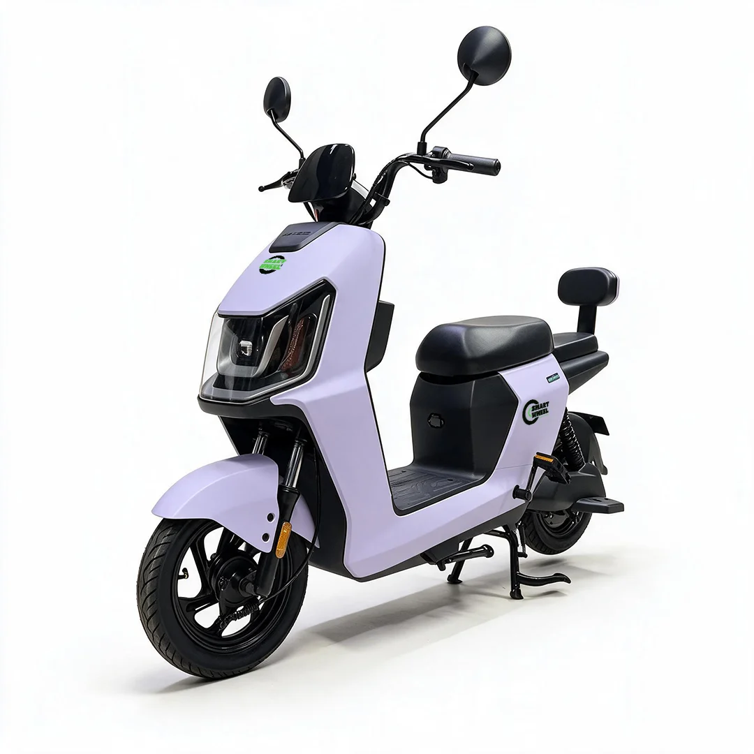 MOTO ELÉTRICA LATTE SMART WHEEL 48V 12AH 800W 32KM/H PURPLE (CHUMBO)