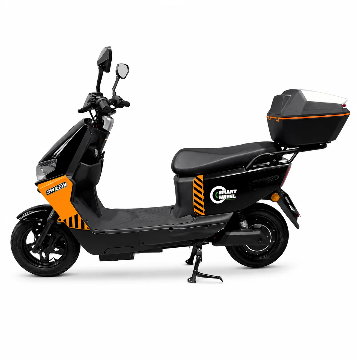 Moto Elétrica Smart Wheel SW-007 1000W 32km/h Laranja