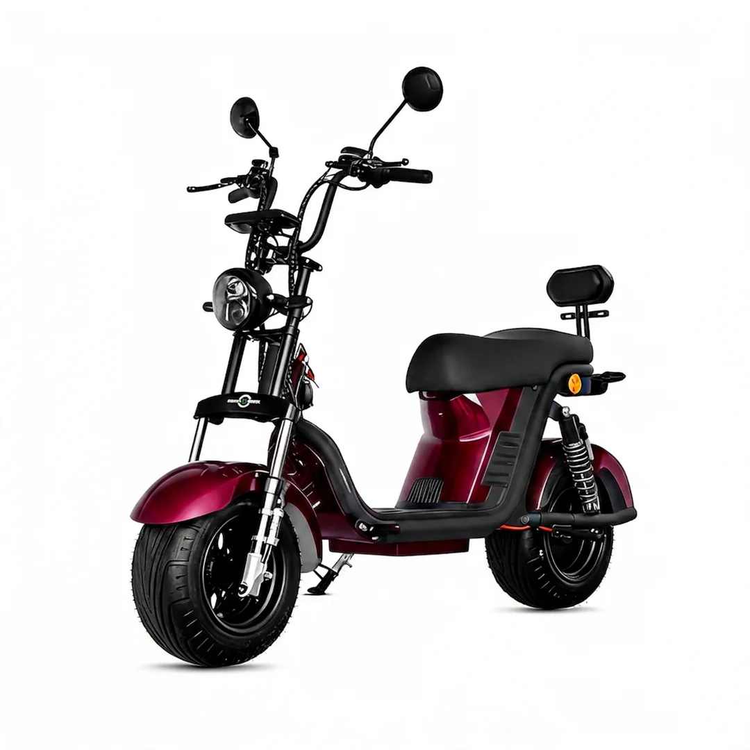 SMART WHEEL X12  BORDO (WINE RED) POWER MOTO ELÉTRICA 1000W – 32km/h