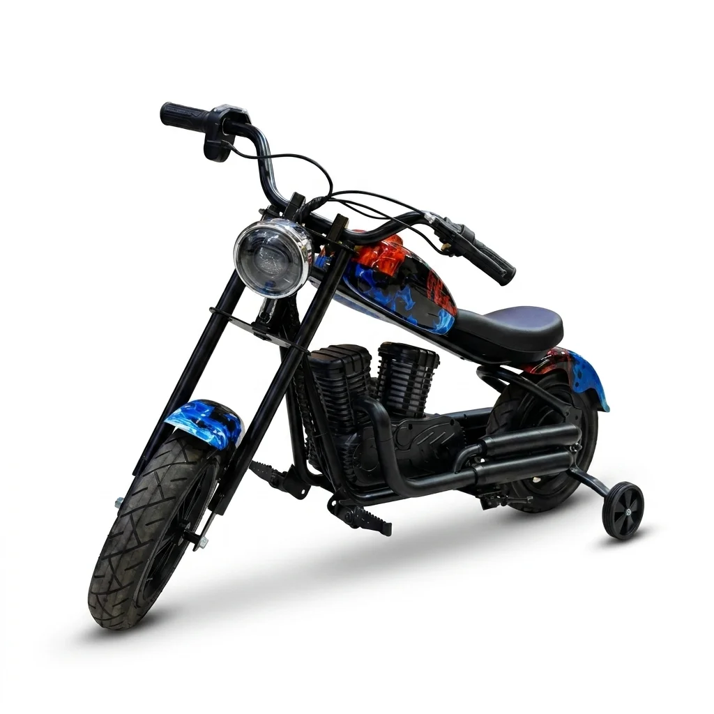Mini Moto Elétrica Smart Wheel Harley Gelo e Fogo - Diversão no Paraguai