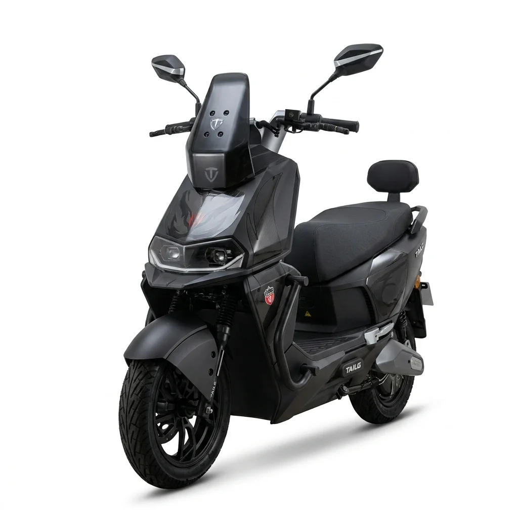Moto Elétrica TAILG T73 1000W 32km/h Preta: Mobilidade e Estilo no Paraguai