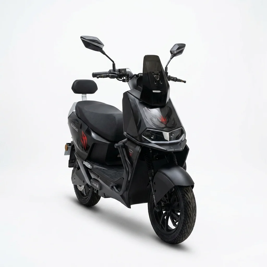 Moto Elétrica TAILG T73 1000W 32km/h Preta: Mobilidade e Estilo no Paraguai