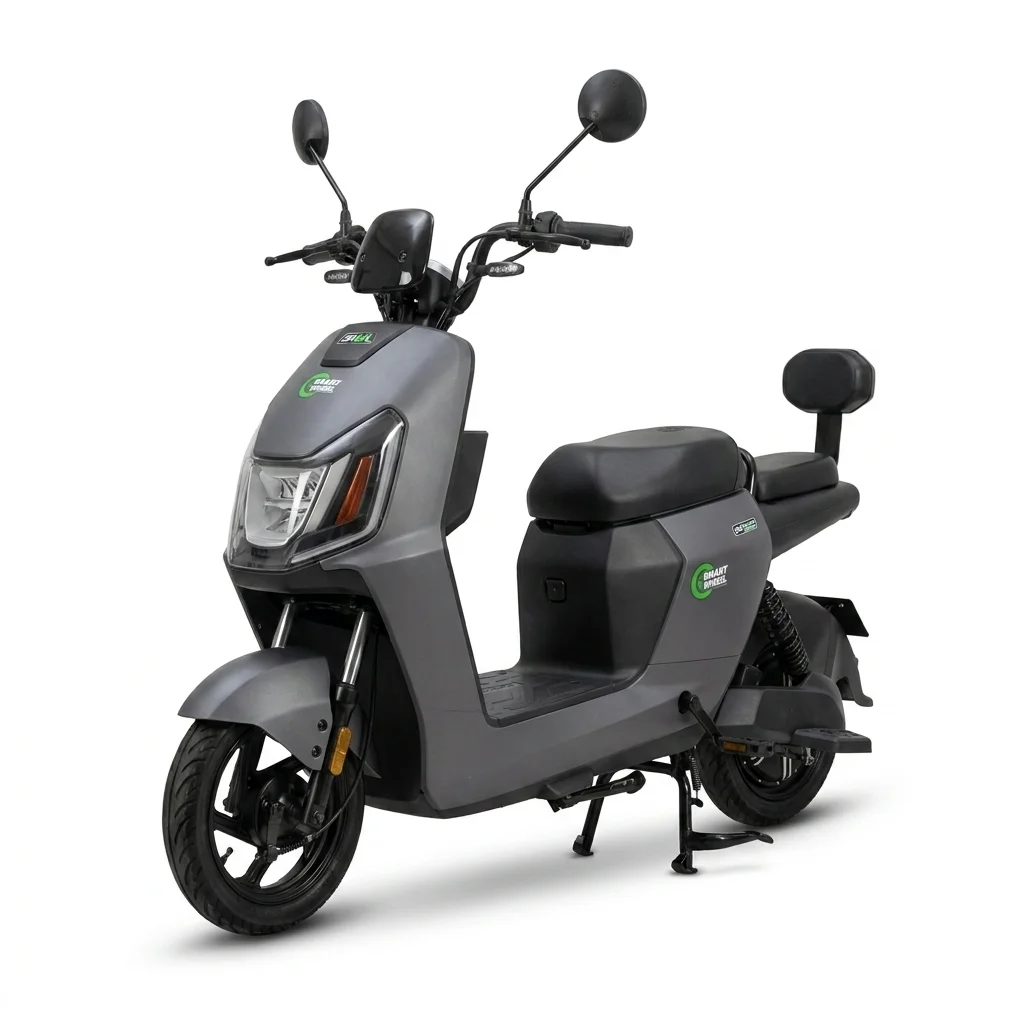 Moto Elétrica Latte Smart Wheel 800W 32km/h Cinza Chumbo no Paraguai