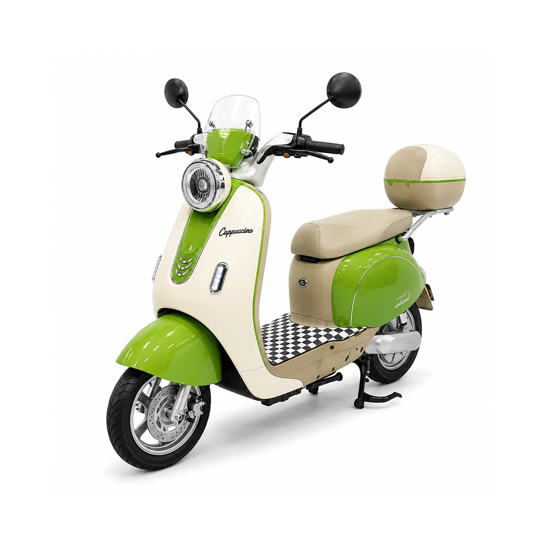 Moto Elétrica Smart Wheel Cappuccino Green 1000W 32km/h no Paraguai