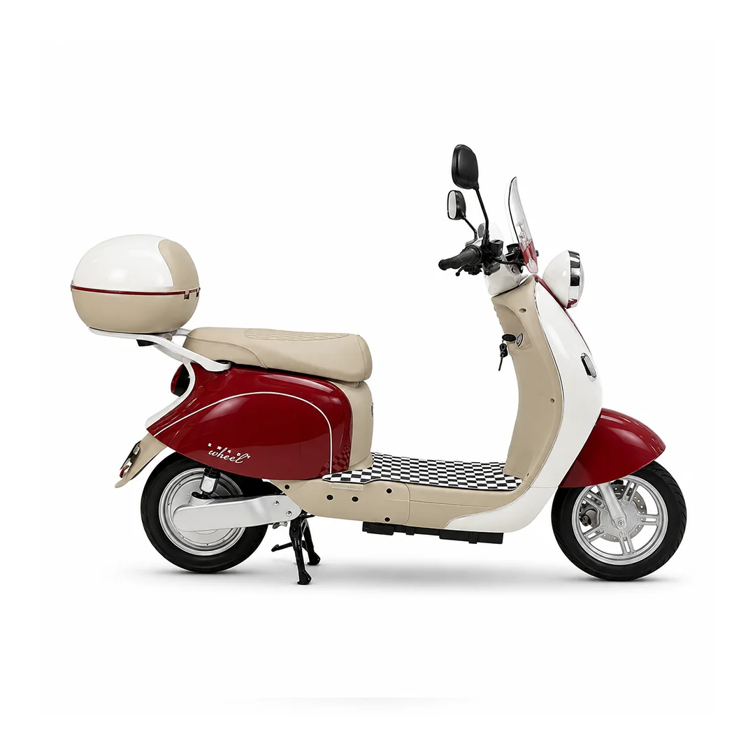 Smart Wheel Moto Elétrica Cappuccino Vermelho 1000W 32km/h no Paraguai