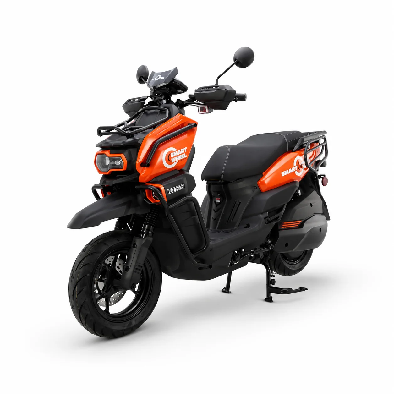 Moto Elétrica Smart Wheel SW Tank Pro 1000W Laranja 32km/h no Paraguai