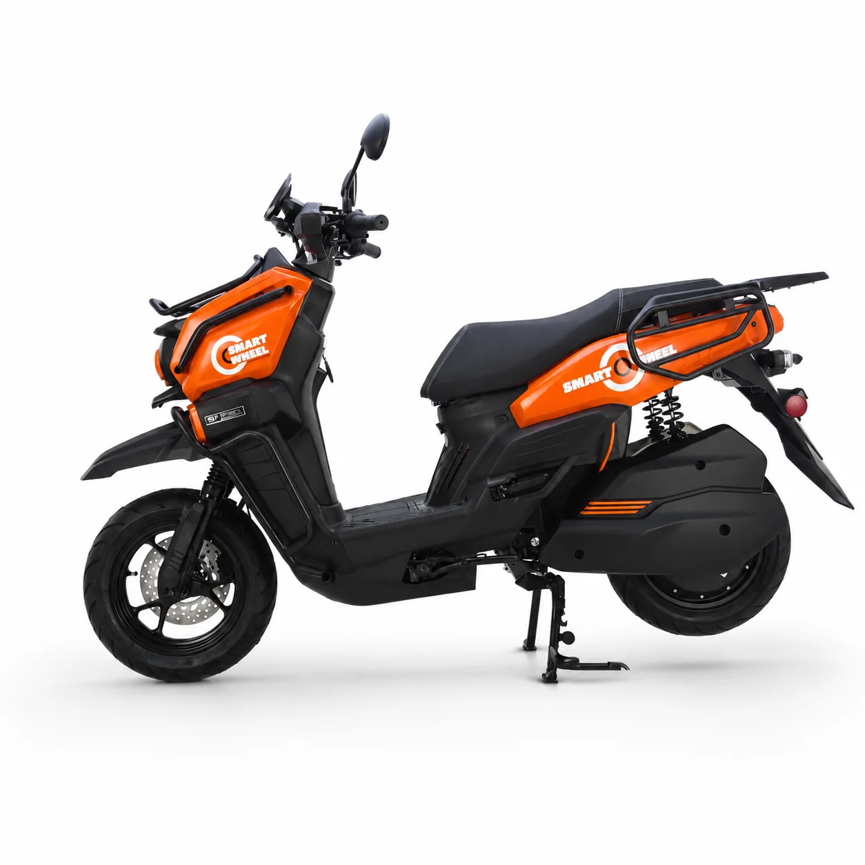 Moto Elétrica Smart Wheel SW Tank Pro 1000W Laranja 32km/h no Paraguai