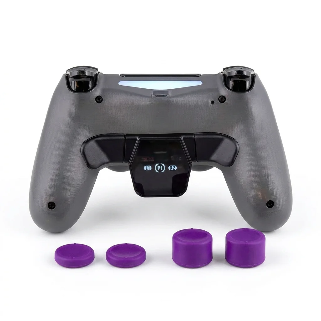 Nyko Trigger Back Button com Thumb Caps para PS4 - Jogue como um Profissional no Paraguai