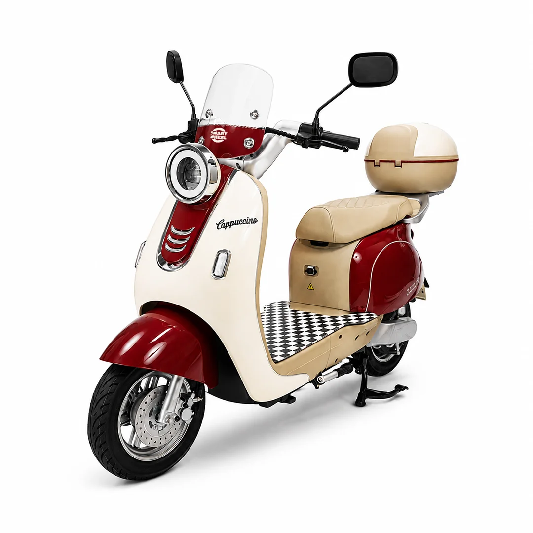 Moto Elétrica Smart Wheel Cappuccino 1000W: Mobilidade Urbana no Paraguai