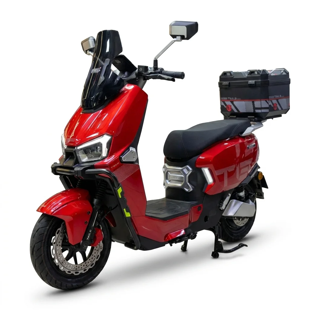 Moto Elétrica Tailg Storm 2.0 1000W 32km/h Vermelha no Paraguai