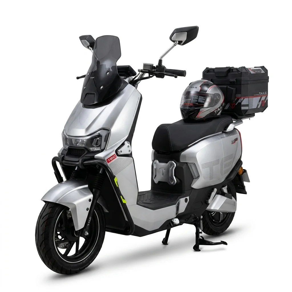 Moto Elétrica Tailg Storm 2.0 1000W 32km/h Cinza no Paraguai