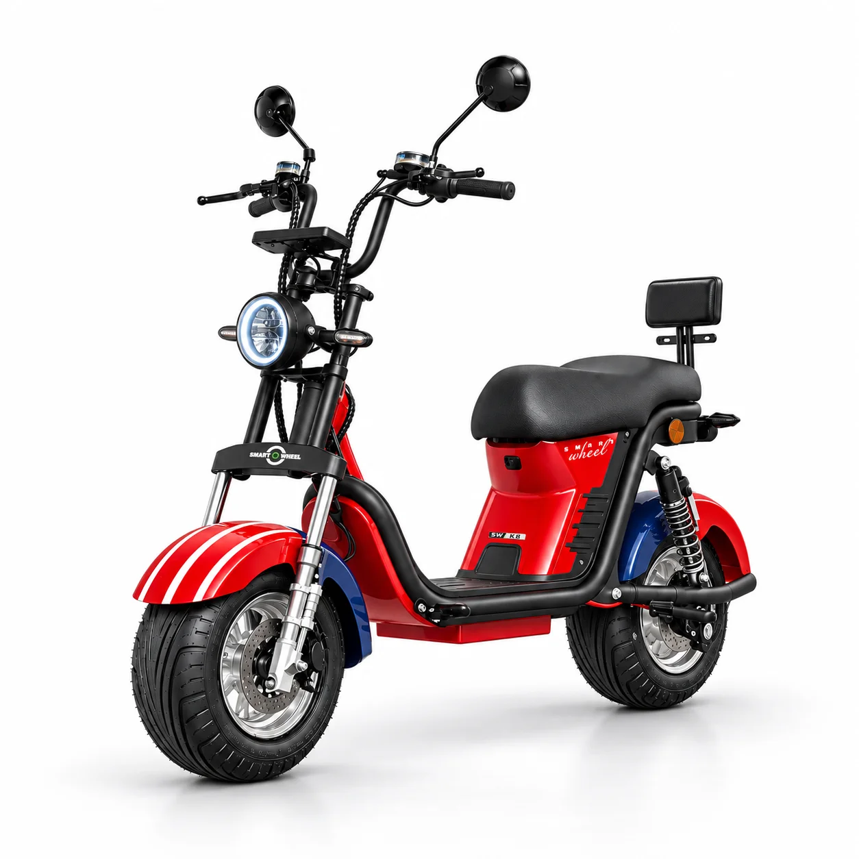 Scooter Elétrico Smart Wheel X12 Captain America 1000W 32Km/h no Paraguai