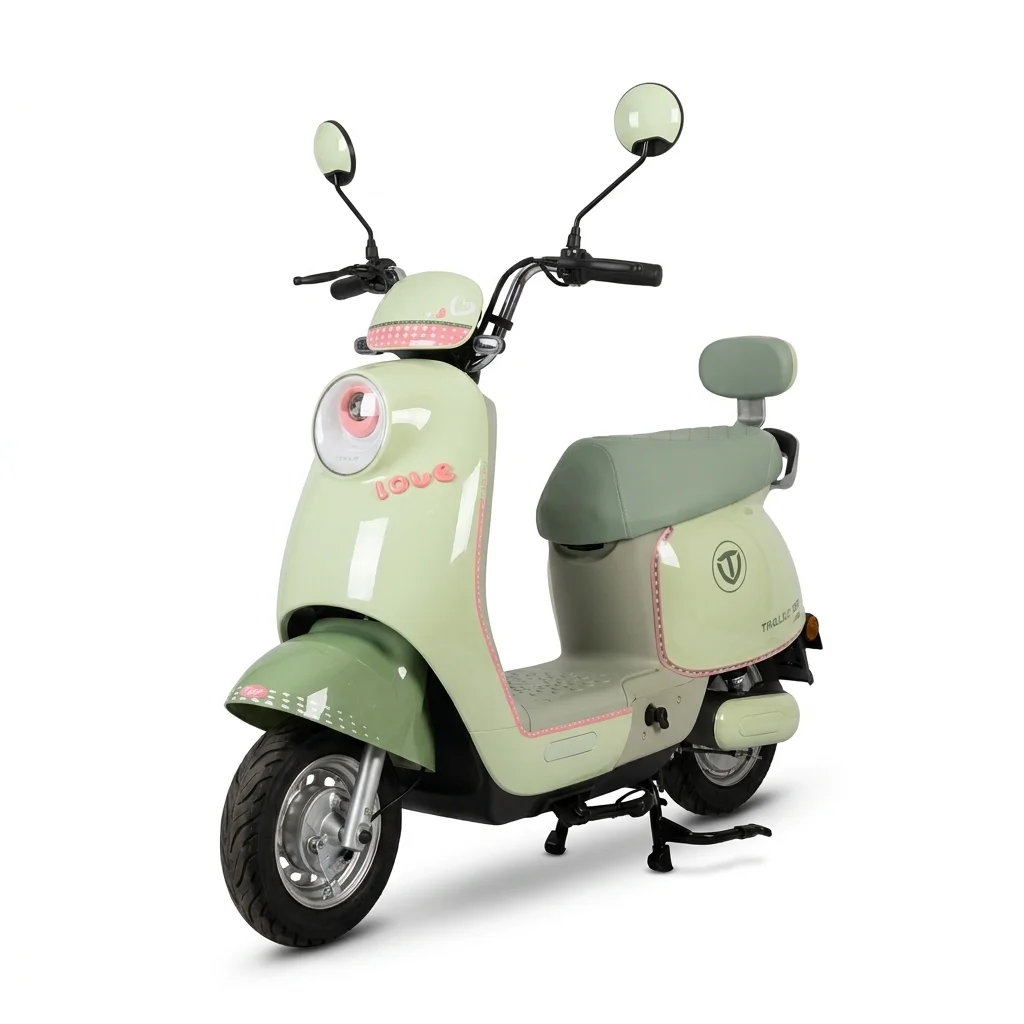 Moto Elétrica Tailg GR52 Love Green 800W 48V20Ah no Paraguai