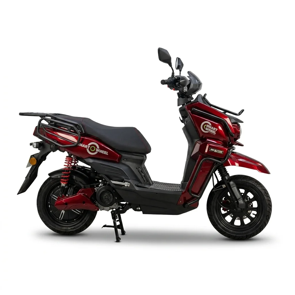Moto Elétrica Smart Wheel SW Tank Red 1000W 32km/h no Paraguai
