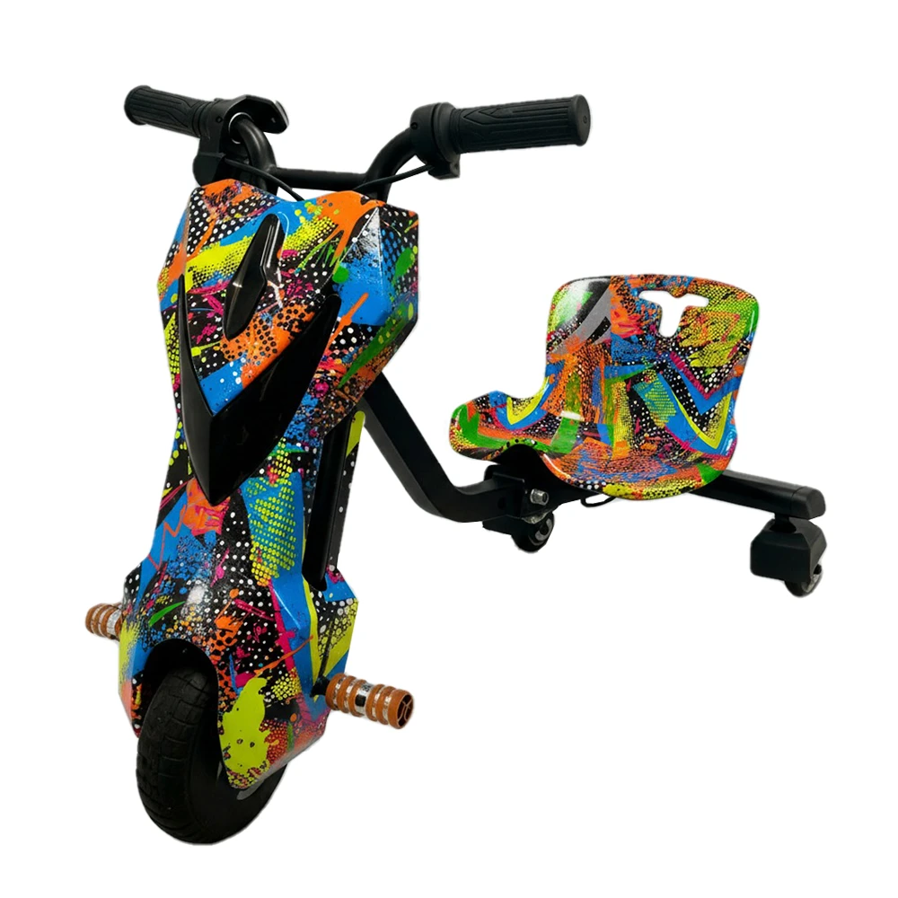 GRAFITE COLORIDO SMART WHEEL TRICICLO ELÉTRICO 8.5 COM BLUETOOTH E LUZES