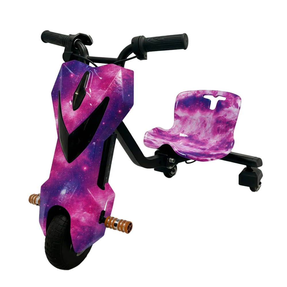AURORA LILAS SMART WHEEL TRICICLO ELÉTRICO 8.5 COM BLUETOOTH E LUZES