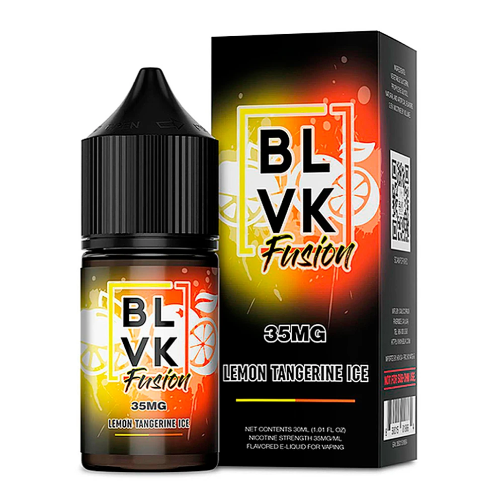 Liq Blvk Salt 35Mg Fusion - Lemon Tangerine Ice