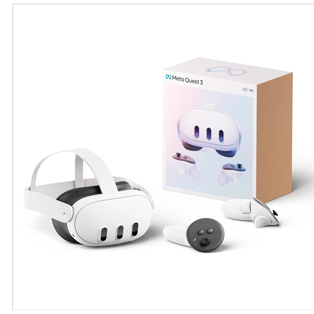 Óculos de Realidade Virtual 3D 512Gb Meta Quest 3 