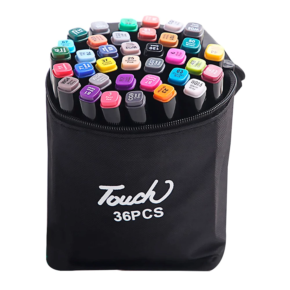 CANETAS COLORIDAS TOUCH KIT 36 PCS