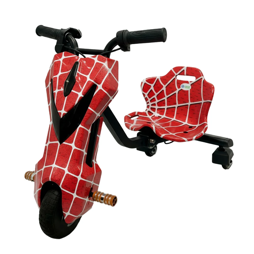 SPIDER RED SMART WHEEL TRICICLO ELÉTRICO 8.5 COM BLUETOOTH E LUZES