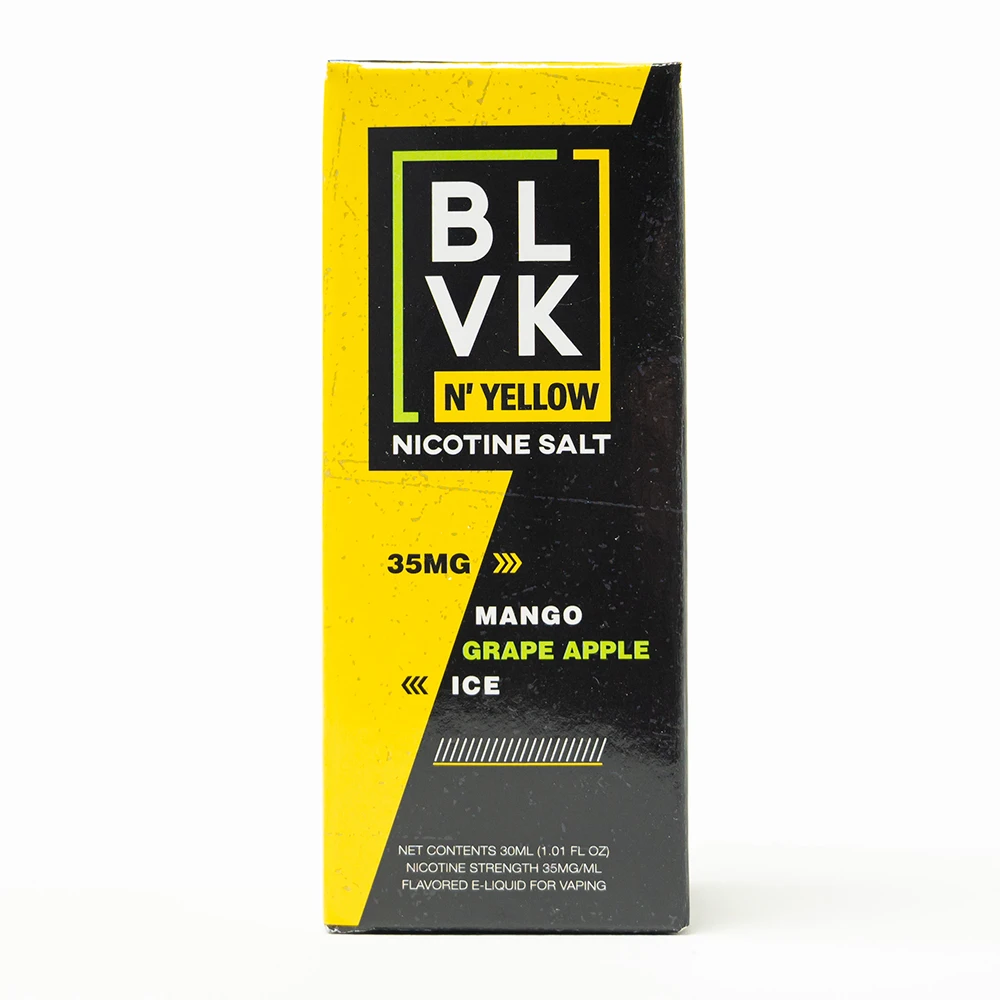 Grape Apple Nic - Salt 35Mg Blvk Yellow