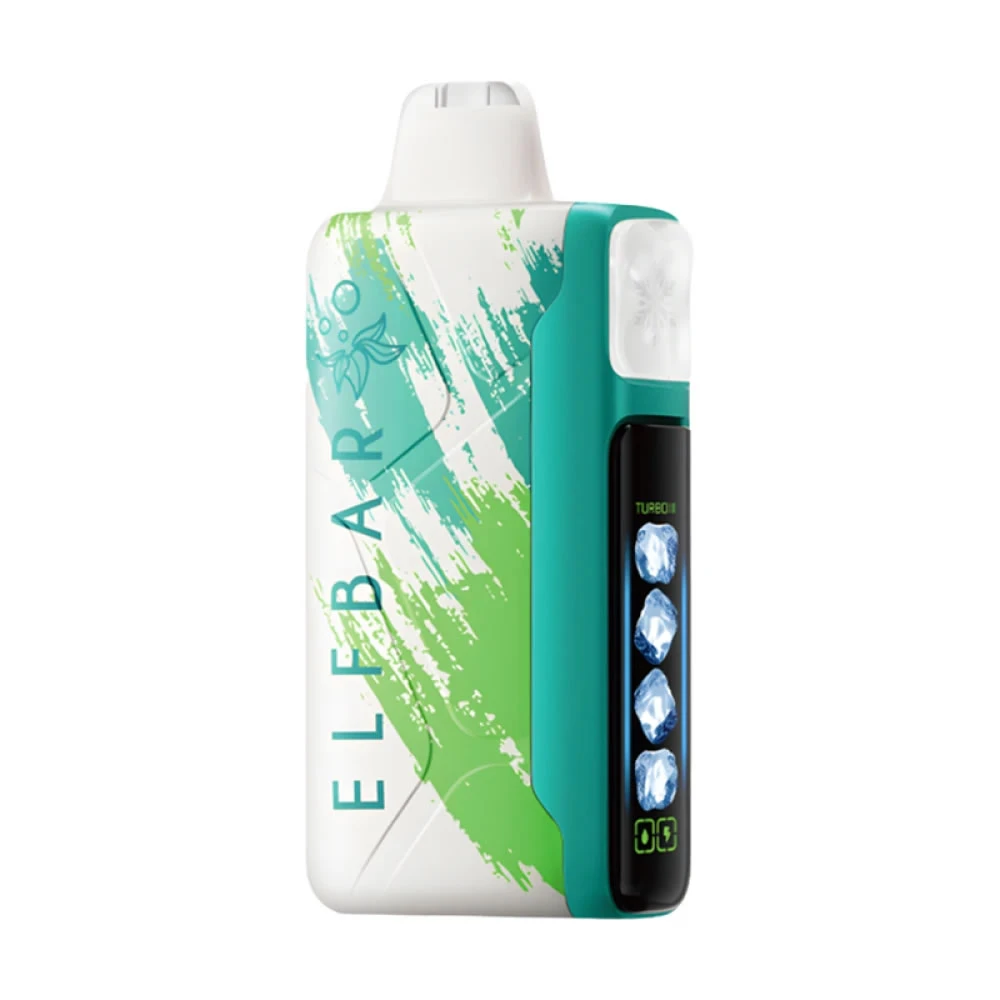 Sour Apple Ice - Elfbar - Ice King 40K - Pod Descartável