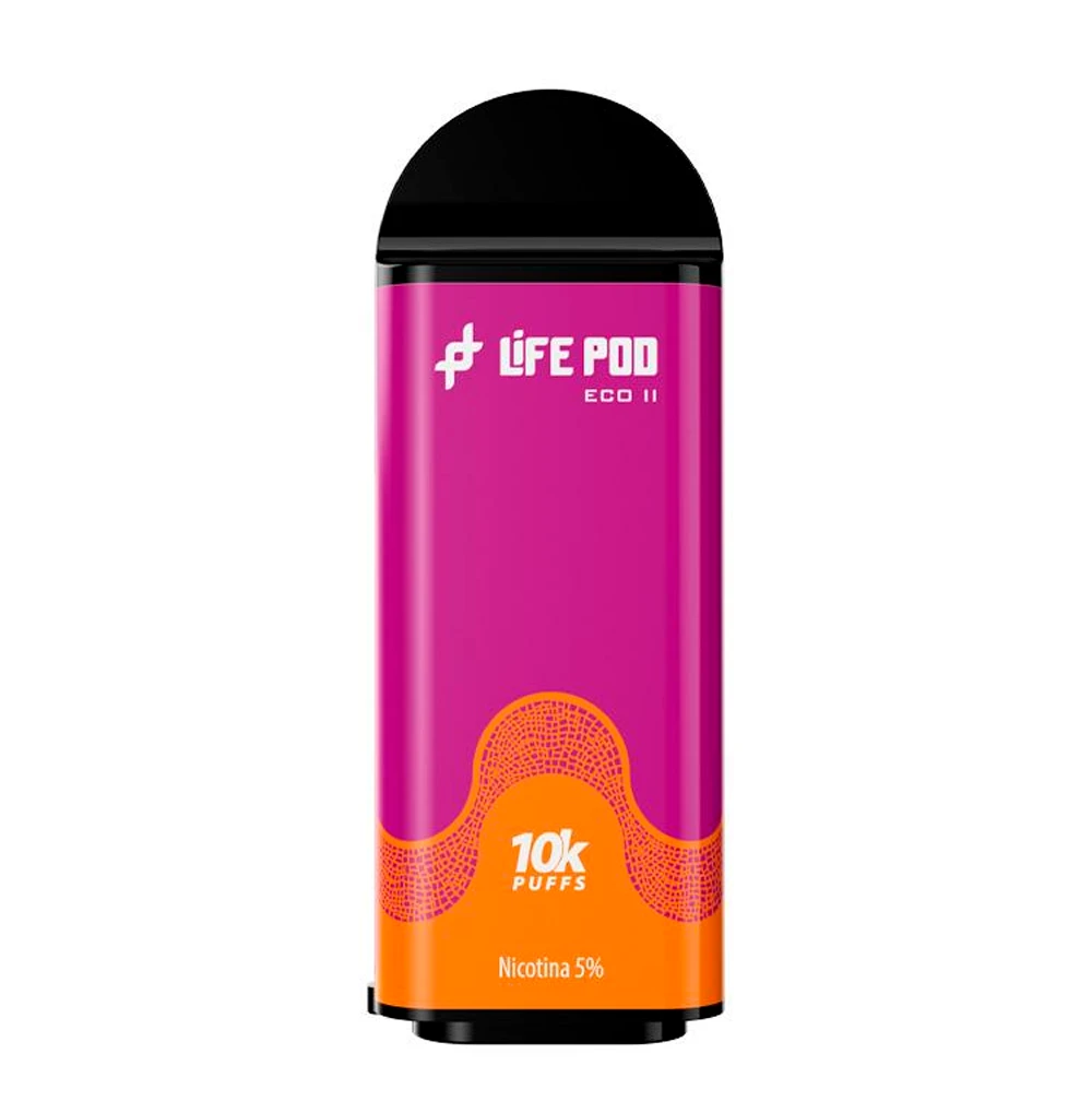 Grape Honeydew Life Pod Eco Ii 10000 Puffs Vaporizador Descartável