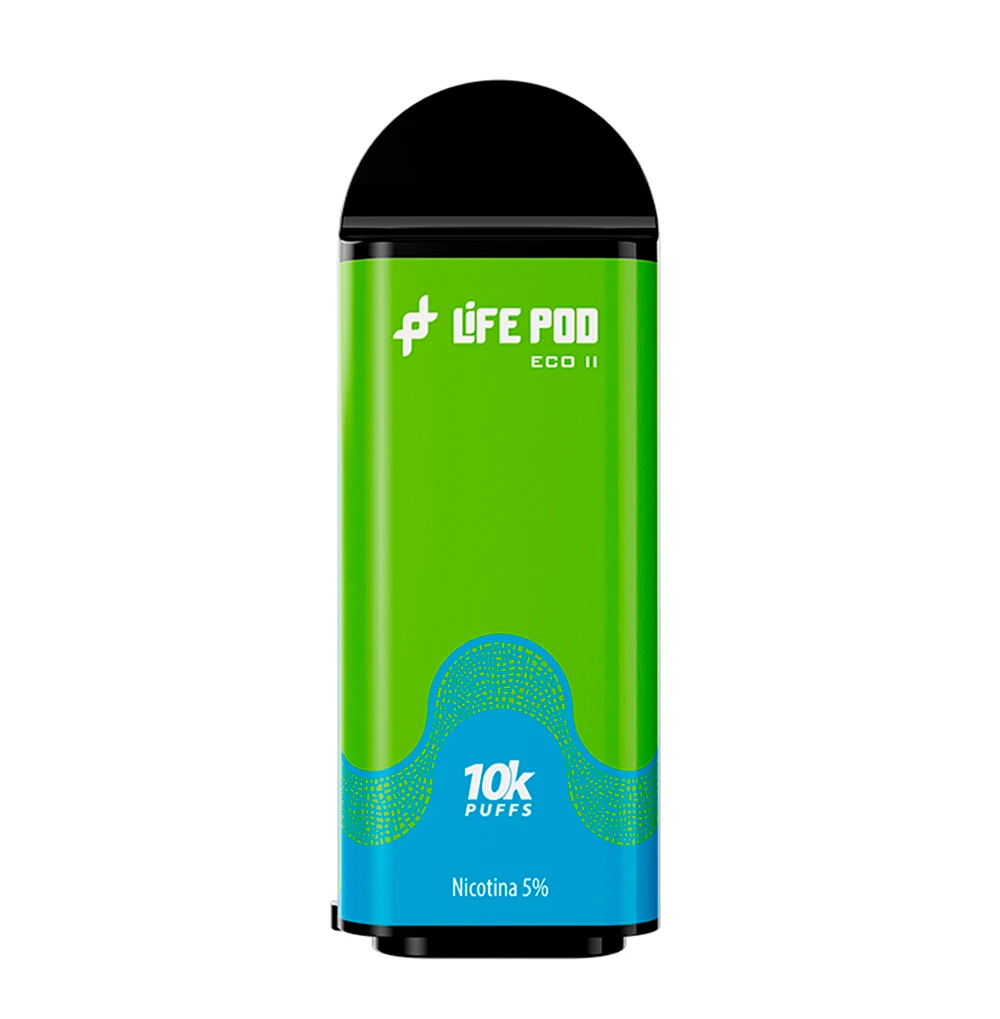 Green Apple Life Pod Eco Ii 10000 Puffs Vaporizador Descartável