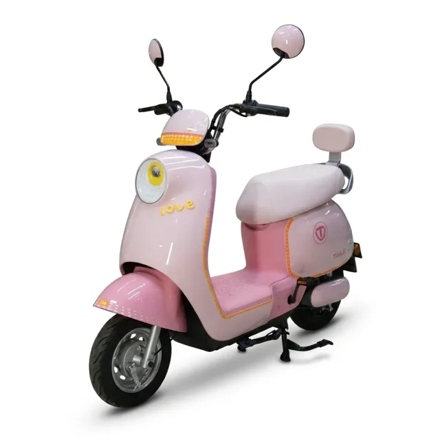 Moto Elétrica Tailg GR52 Love Pink 800W 32km/h: Estilo e Autonomia no Paraguai