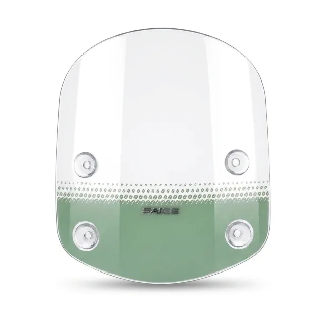 Viseira Defletora Frontal Smart Wheel Cappuccino Verde Pastel no Paraguai